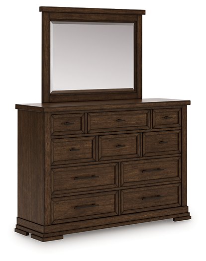 Taffenbrook Dresser and Mirror - FAMSA Furniture (TX)