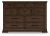 Taffenbrook Dresser and Mirror - FAMSA Furniture (TX)