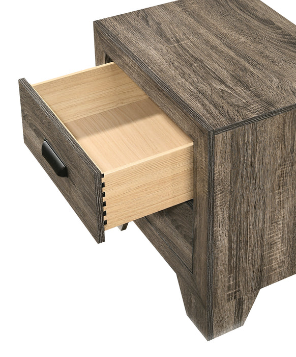 Mill 4pc Twin Bedroom Set in Gray