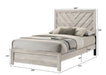 Valor 6pc Full Size Bedroom Set - FAMSA Furniture (TX)