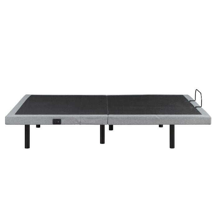 BF-CRA-Q QUEEN POWER HEAD AND FOOT ADJUSTABLE BED FRAME WITH MASSAGE, ZERO GRAVITY, CHARGING PORTS AND NIGHTLIGHT image