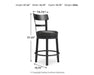 Valebeck Counter Height Bar Stool - FAMSA Furniture (TX)