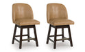 Neymorton Counter Height Barstool (Set of 2) - FAMSA Furniture (TX)