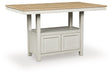 Purlaney Counter Height Dining Table - FAMSA Furniture (TX)