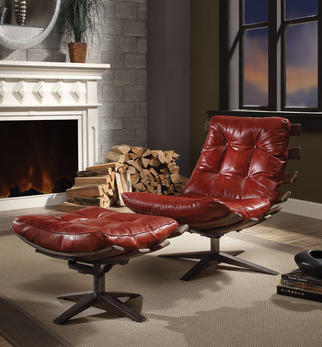 Gandy Chair & Ottoman - Image 9