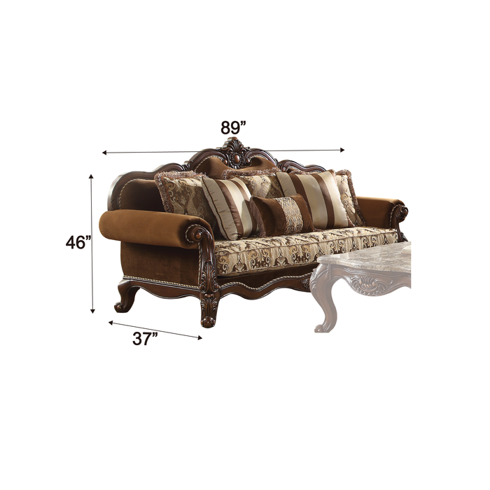 Jardena Sofa w/6 Pillows(Same LV01591) - Image 5
