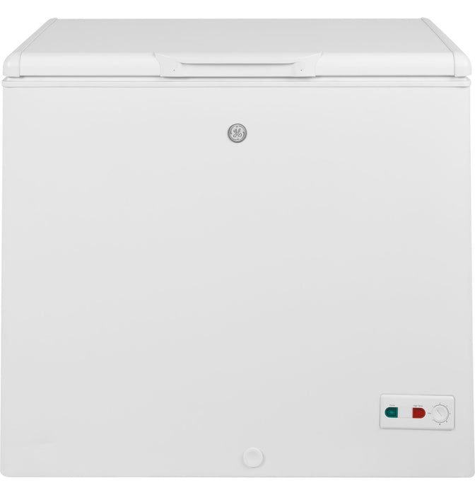 GE 8.8 Cu. Ft. Manual Defrost Chest Freezer FCM9SRWW - FAMSA Furniture (TX)