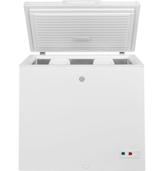 GE 8.8 Cu. Ft. Manual Defrost Chest Freezer FCM9SRWW - FAMSA Furniture (TX)