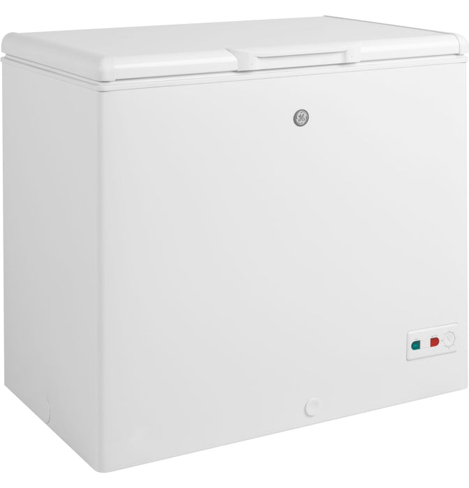 GE 8.8 Cu. Ft. Manual Defrost Chest Freezer FCM9SRWW - FAMSA Furniture (TX)