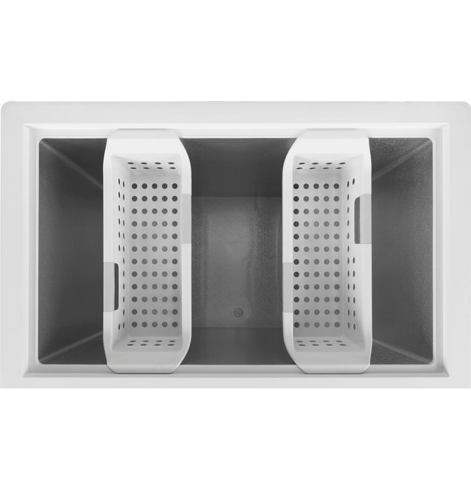 GE 8.8 Cu. Ft. Manual Defrost Chest Freezer FCM9SRWW - FAMSA Furniture (TX)