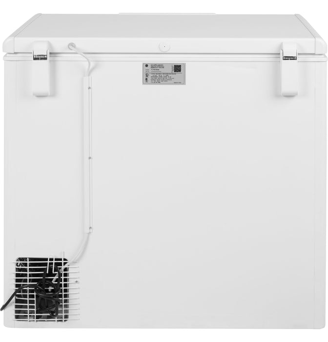 GE 8.8 Cu. Ft. Manual Defrost Chest Freezer FCM9SRWW - FAMSA Furniture (TX)