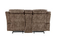Zubaida Motion Loveseat & Console w/USB Port - Image 12