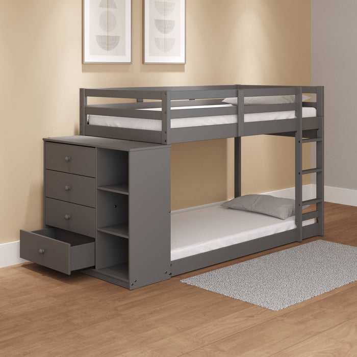 Gaston Bunk Bed (T/T) w/4 Drawers & 3 Compartments - Image 17