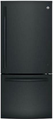 GE Series 20.9 Cu. Ft. Black Bottom Freezer Refrigerator - FAMSA Furniture (TX)