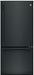 GE Series 20.9 Cu. Ft. Black Bottom Freezer Refrigerator image