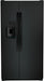 GE 25.3 Cu. Ft. Black Side-by-Side Refrigerator - FAMSA Furniture (TX)