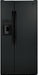 GE 23.0 Cu. Ft. Black Side-by-Side Refrigerator - FAMSA Furniture (TX)
