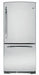 GE ENERGY STAR 20.2 Cu. Ft. Bottom Freezer Refrigerator-Stainless Steel image