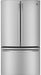 GE ENERGY STAR 26.3 Cu. Ft. French Door Refrigerator-Stainless Steel image