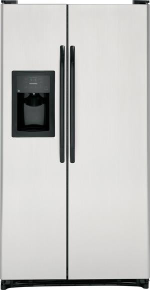 GE&reg; ENERGY STAR&reg; 25.3 cu. ft. Side-By-Side Refrigerator with Dispenser - FAMSA Furniture (TX)
