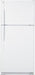 18.0 cu. ft. Top-Freezer Refrigerator with 4 Glass Shelves, Gallon Door Storage, Dual Interior Lighting System, Upfront Temperature Controls and Automatic Icemaker: White image