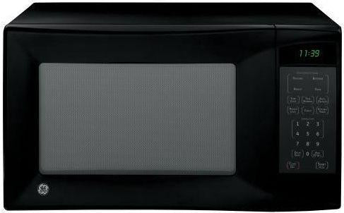 1.1 cu. ft. Countertop Microwave Oven with 1,100 Cooking Watts, Instant On Controls &amp; Kitchen Timer: Black - FAMSA Furniture (TX)
