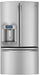 GE Profile� ENERGY STAR 23.1 Cu. Ft. Counter Depth French Door Refrigerator-Stainless Steel image