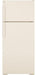 18.1 cu. ft. Top-Freezer Refrigerator with Adjustable Glass Shelves, Upfront Temperature Controls, Gallon Door Bins, Can Storage Shelf and Automatic Ice Maker: Bisque - FAMSA Furniture (TX)