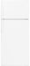 15.7  cu. ft.  Capacity- Top-Freezer Refrigerator - / Upfront Temperature Controls/ Gallon Door Storage/ Adjustable Wire Shelves/ NeverClean Condenser/ Deluxe Quiet Design : White image