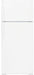 GE White Top-Freezer Refrigerator - 18.30 cu. ft. Capacity/ Upfront Temperature Controls/ Gallon Door Storage/ Vegetable/Fruit Crispers/ Adjustable Wire Shelves/ NeverClean Condenser/ White Finish image