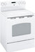 30" Freestanding Electric Range with 5.3 cu. ft. PreciseAir Oven, Self-Clean Heavy-Duty Oven Racks, Tri-Ring Element, Bridge Element and Warming Drawer: White image