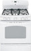 30" Freestanding Gas Range with 5 Sealed Burners, 5.0 cu. ft. Self Clean Oven, Non-Stick Griddle, PowerBoil Burner and TrueTemp Temperature Management System: White - FAMSA Furniture (TX)