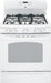 30" Freestanding Gas Range with 5 Sealed Burners, 5.0 cu. ft. Self Cleaning Oven, Warming Drawer, Included LP Conversion Kit and Reversible Cast-Iron Griddle/Grill: White image