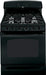 30" Freestanding Gas Range with 5 Sealed Burners, 5.0 cu. ft. Self Clean Oven, Non-Stick Griddle, PowerBoil Burner and TrueTemp Temperature Management System: Black image