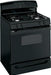 30" Gas Range with 4 Sealed Burners, Porcelain-Steel Grates, 4.8 cu ft. Self Clean Oven, QuickSet III Oven Controls and Storage Drawer: Black - FAMSA Furniture (TX)
