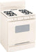 30" Gas Range with 4 Open Burners, 4.8 cu ft. Manual Clean Oven, Upfront Controls, Broiler Drawer and ADA Compliant: Bisque image