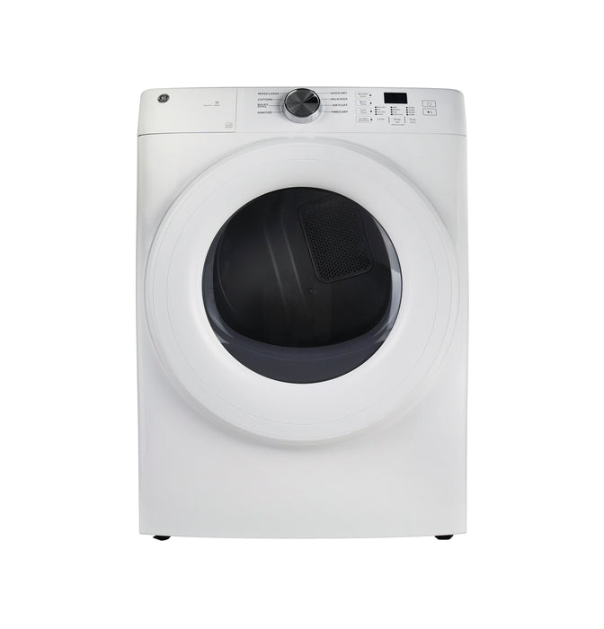 GE® ENERGY STAR® 7.8 cu. ft. Capacity Smart Front Load Electric Dryer GFD35ESSYWW