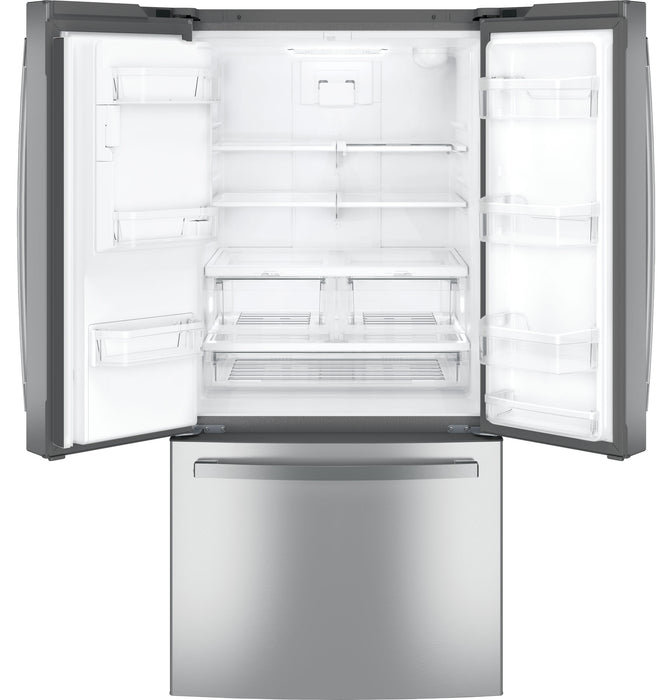 GE® ENERGY STAR® 23.6 Cu. Ft. French-Door Refrigerator GFE24JYKFS
