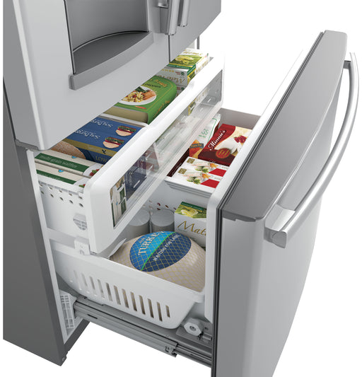 GE® ENERGY STAR® 27.7 Cu. Ft. Fingerprint Resistant French-Door Refrigerator GFE28GYNFS - FAMSA Furniture (TX)