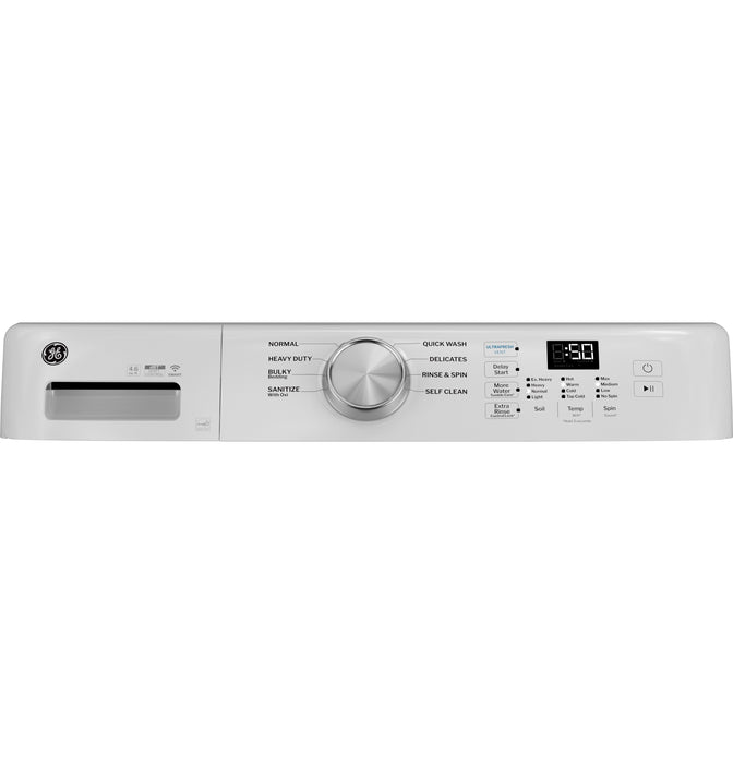 GE® ENERGY STAR® 4.6 cu. ft. Capacity Smart Front Load Washer with UltraFresh Vent System with OdorBlock™  GFW350SSYWW