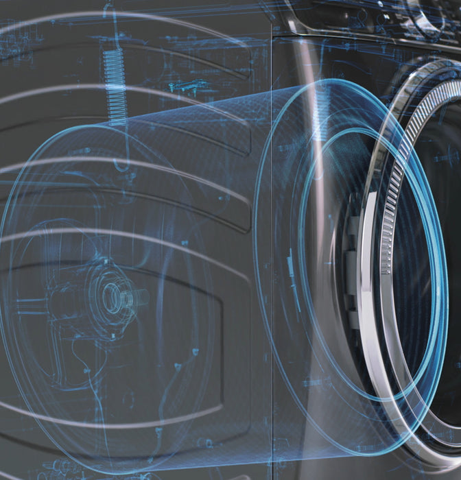 GE® ENERGY STAR® 4.6 cu. ft. Capacity Smart Front Load Washer with UltraFresh Vent System with OdorBlock™  GFW350SSYWW