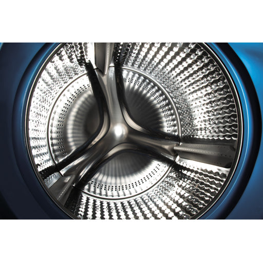 GE® ENERGY STAR 4.8 cu. ft. Capacity Smart Front Load ® Washer with UltraFresh Vent System with OdorBlock™ and Sanitize w/Oxi GFW550SSNWW - FAMSA Furniture (TX)