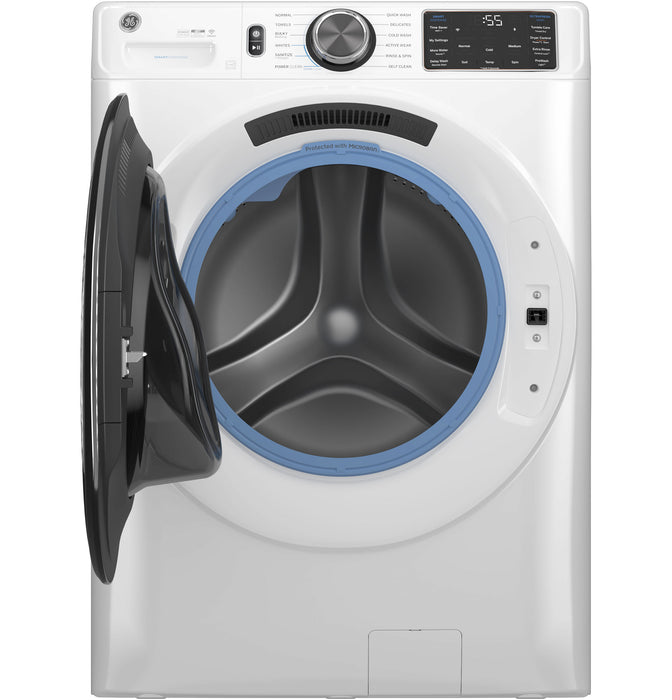 GE ENERGY STAR 5.0 cu. ft. Capacity Smart Front Load Steam Washer with SmartDispense UltraFresh Vent System with OdorBlock and Steam
