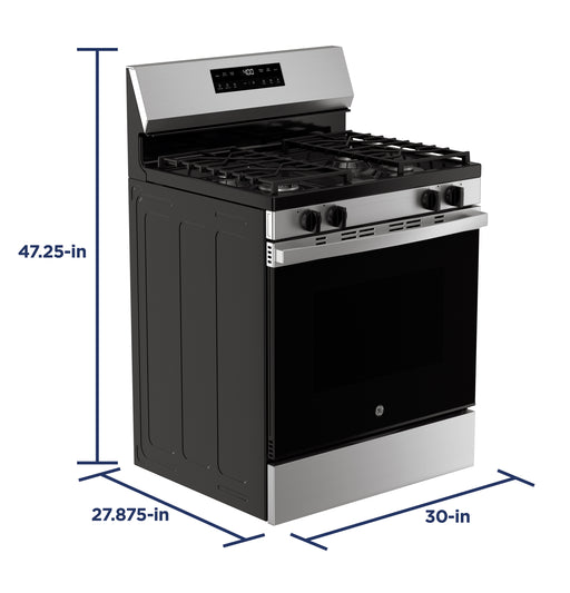 GE® 30" Free-Standing Gas Range GGF400PVSS - FAMSA Furniture (TX)
