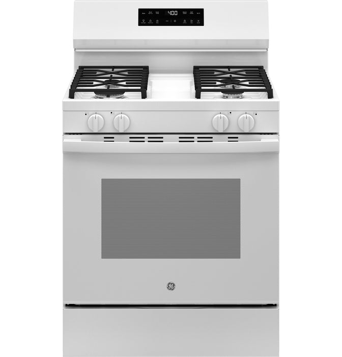 GE® 30" Free-Standing Gas Range GGF400PVWW