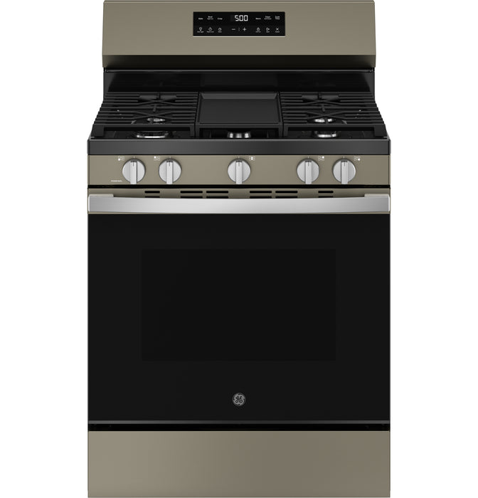 GE® 30" Free-Standing Gas Range with Crisp Mode GGF500PVES - FAMSA Furniture (TX)