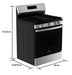 GE® 30" Free-Standing Gas Range with Crisp Mode GGF500PVSS - FAMSA Furniture (TX)