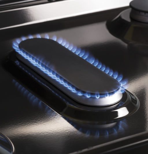 GE® 30" Free-Standing Gas Convection Range with No Preheat Air Fry and EasyWash™ Oven Tray GGF600AVES - FAMSA Furniture (TX)