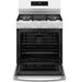 GE® 30" Free-Standing Gas Convection Range with No Preheat Air Fry and EasyWash™ Oven Tray GGF600AVWW - FAMSA Furniture (TX)