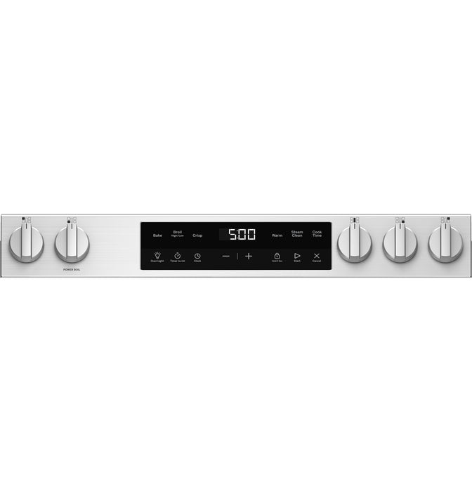 GE® 30" Slide-In Front-Control Gas Range with Crisp Mode GGS500PVSS